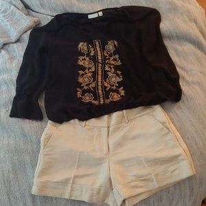 Shirt and short set